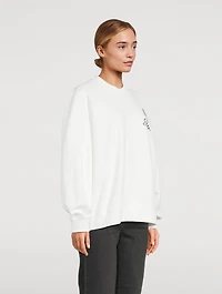 Frame x Ritz Paris Privacy Please Sweatshirt