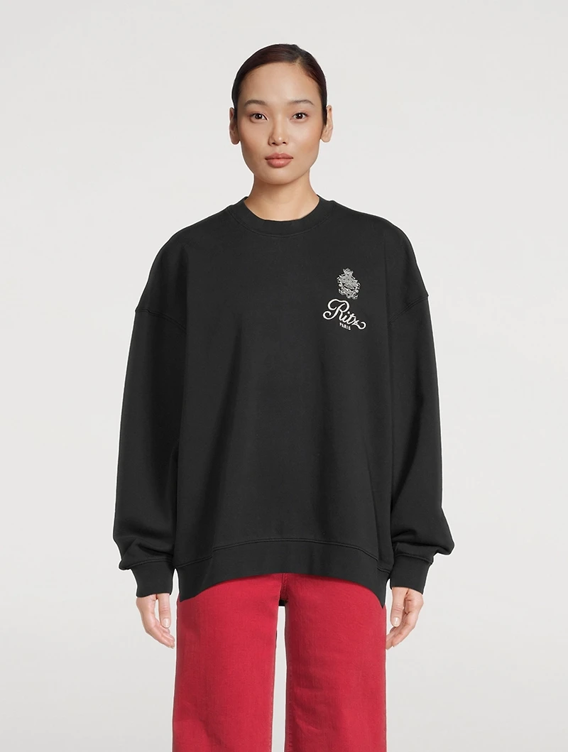 Frame x Ritz Paris Late Checkout Sweatshirt
