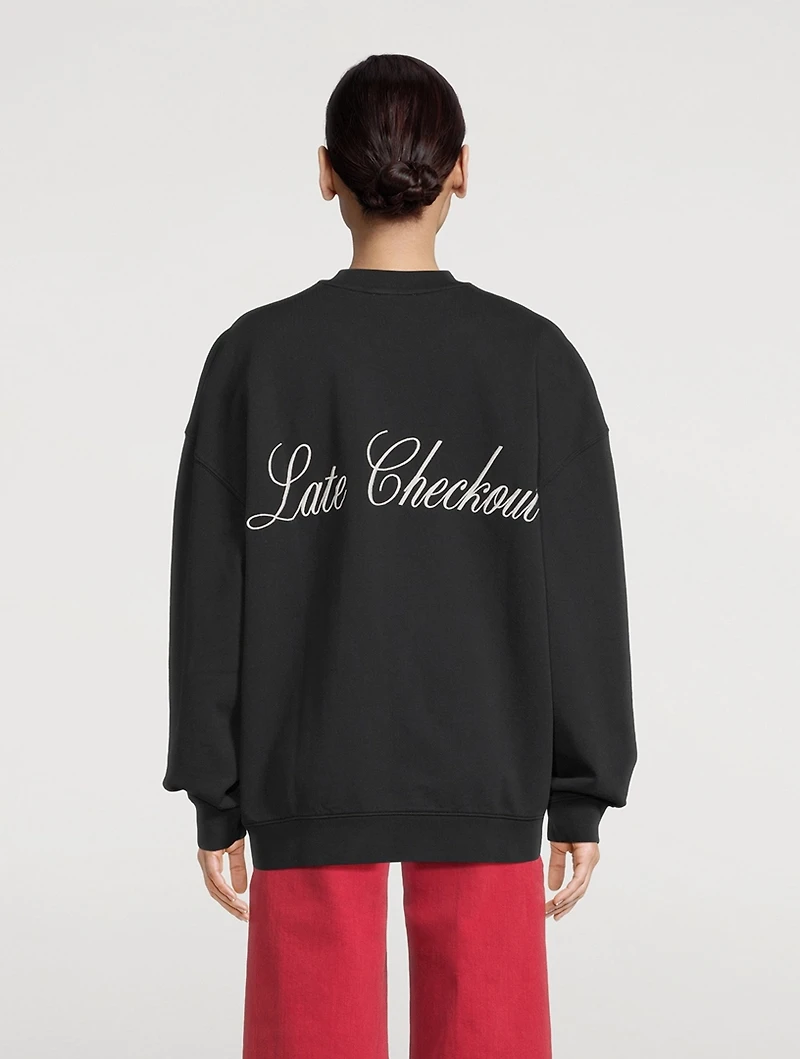 Frame x Ritz Paris Late Checkout Sweatshirt