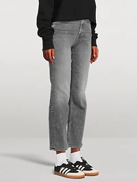 Rider Straight-Leg Ankle Jeans