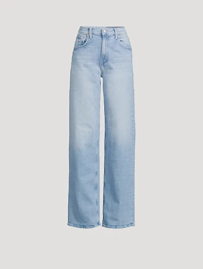 Spinner Wide-Leg Jeans