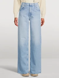 Spinner Wide-Leg Jeans