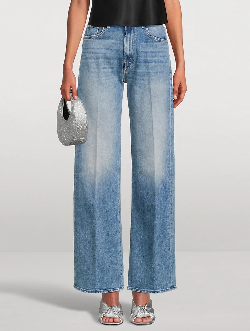 The Lasso Sneak Wide-Leg Jeans