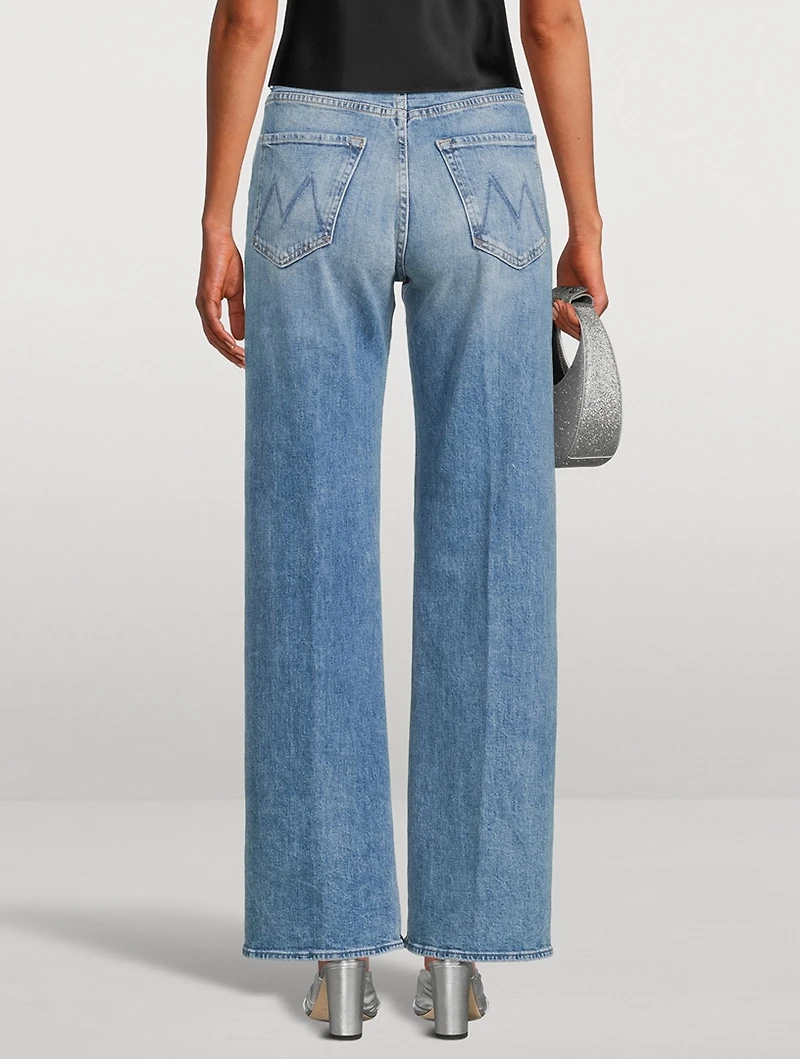 The Lasso Sneak Wide-Leg Jeans