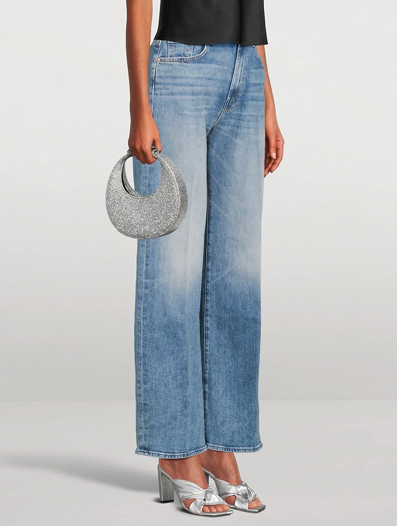 The Lasso Sneak Wide-Leg Jeans