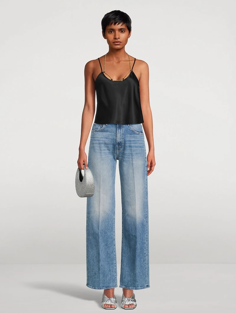 The Lasso Sneak Wide-Leg Jeans