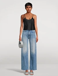 The Lasso Sneak Wide-Leg Jeans