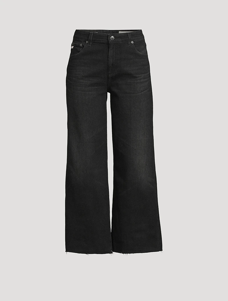 Saige Wide-Leg Crop Jeans