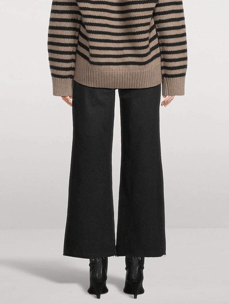 Saige Wide-Leg Crop Jeans