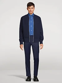 Bellamy Herringbone Cotton-Blend Shirt