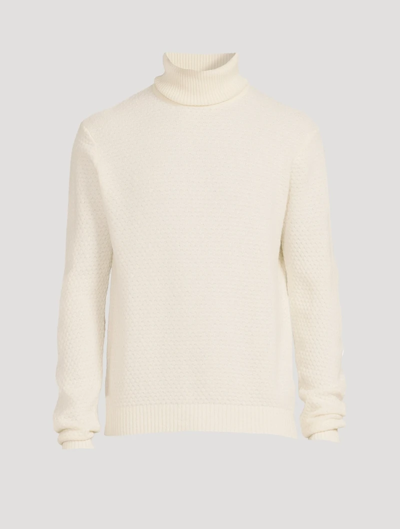 Renfrew Cashmere And Wool Turtleneck Sweater