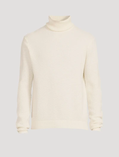 Renfrew Cashmere And Wool Turtleneck Sweater