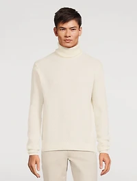 Renfrew Cashmere And Wool Turtleneck Sweater