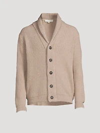 Stayner Cashmere And Wool Shawl Cardigan