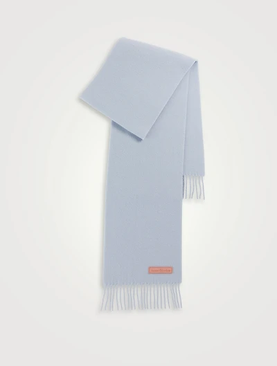 Narrow Wool Scarf