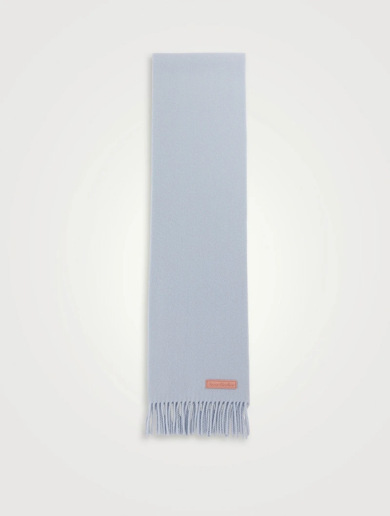 Narrow Wool Scarf