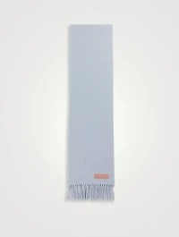 Narrow Wool Scarf