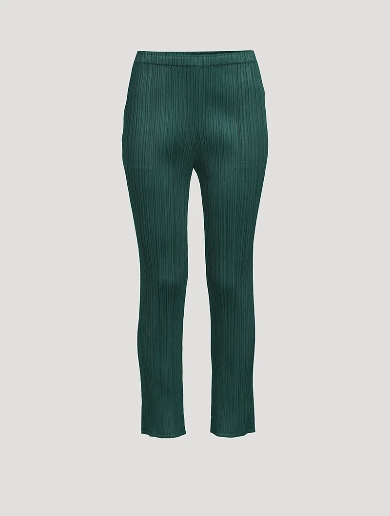 New Colourful Basics Straight-Leg Pants