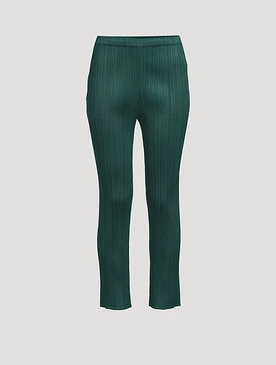 New Colourful Basics Straight-Leg Pants