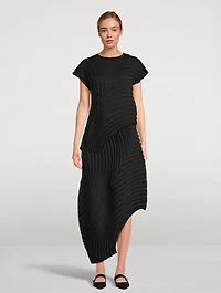 Curved Pleats Top