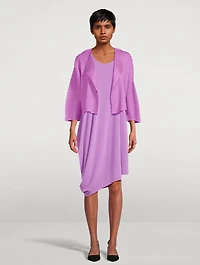 Drape Jersey Midi Dress