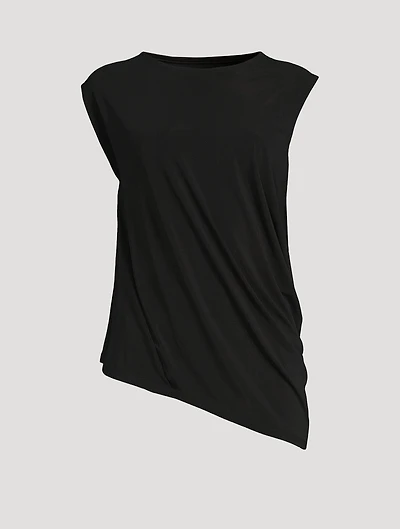Drape Jersey Top