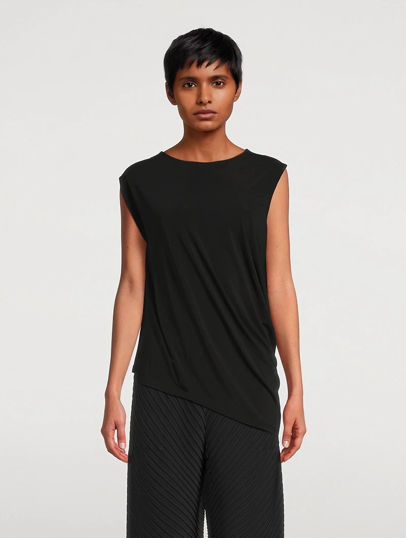Drape Jersey Top