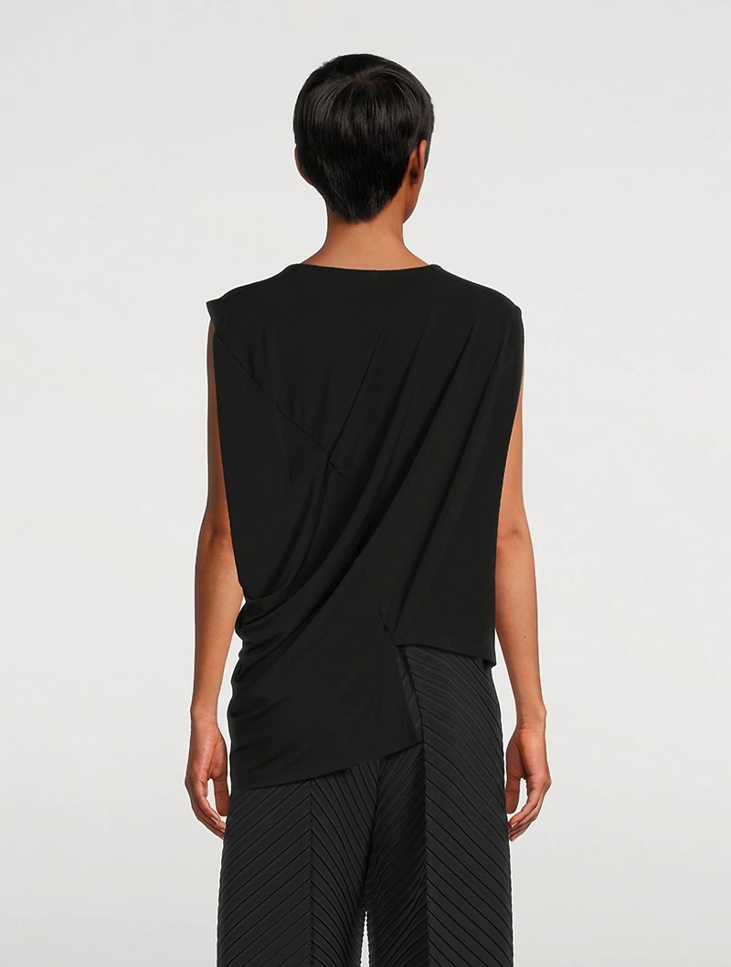 Drape Jersey Top