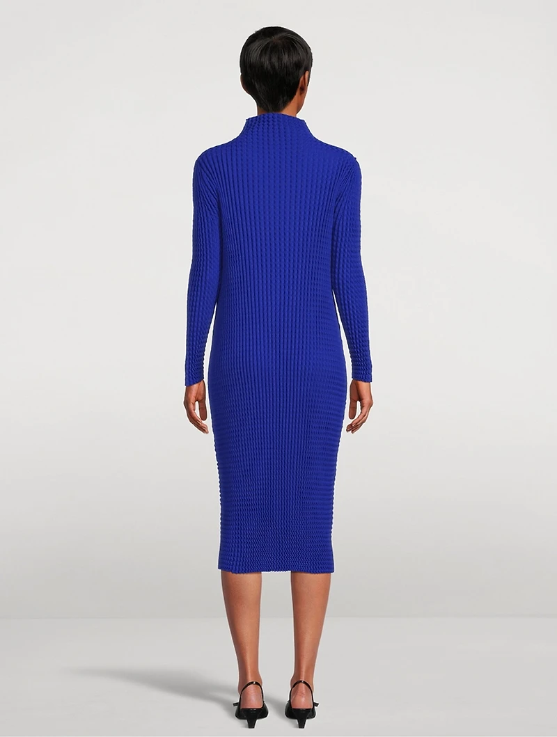 Spongy Midi Dress