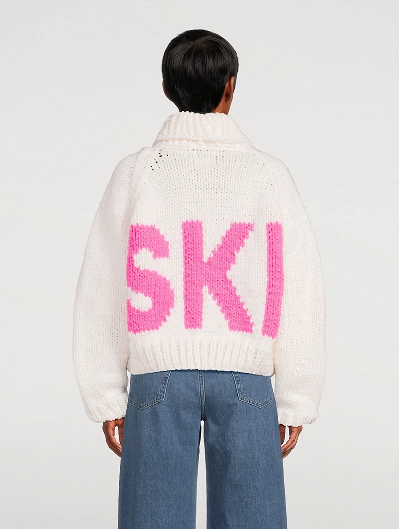 Ski Wool Cardigan