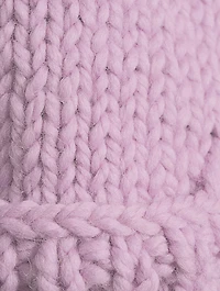 Flower Wool Sweater Jacket