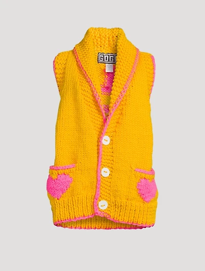 Love Swing Wool Vest