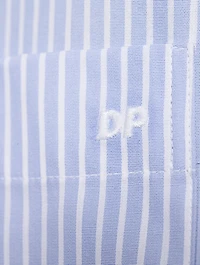 Anne Poplin Shirt Stripe Print