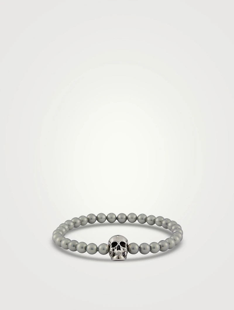 Beaded Skull Bracelet