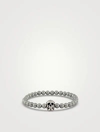 Beaded Skull Bracelet