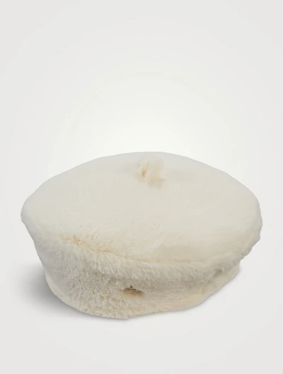 Faux Fur Beret