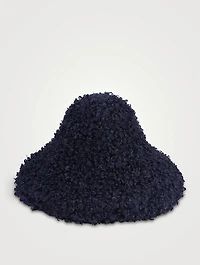 Bouclé Faux Fur Hat