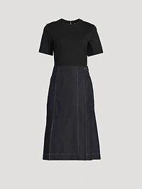 Combo Midi Dress