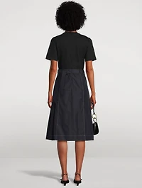 Combo Midi Dress