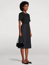 Combo Midi Dress