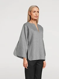 Calias Wool Tunic Blouse