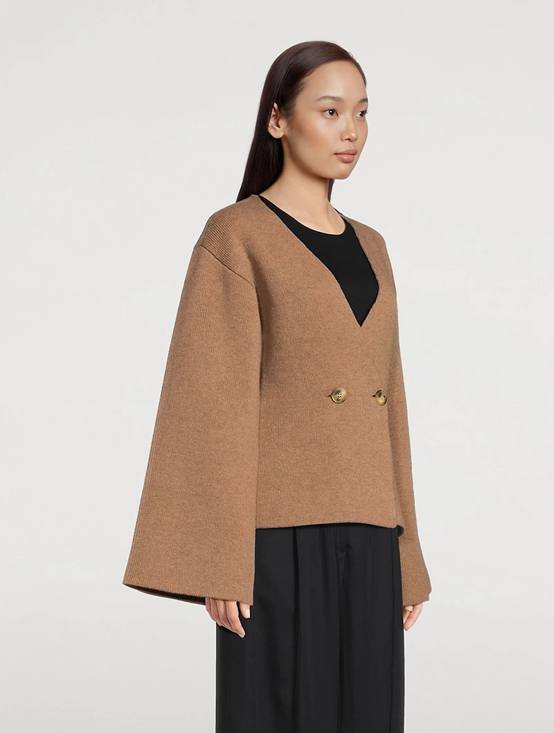 Tinley Bell-Sleeve Cardigan