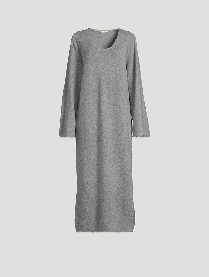 Lovella Wool-Blend Long Dress