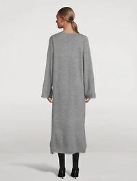 Lovella Wool-Blend Long Dress