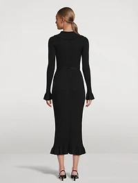 Gianina Ri-Knit Long Dress