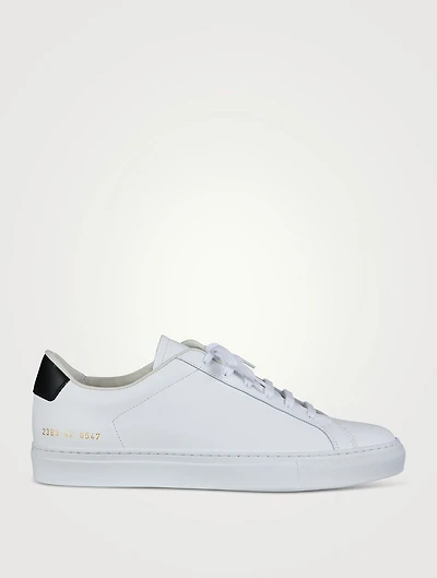 Retro Classic Leather Sneakers