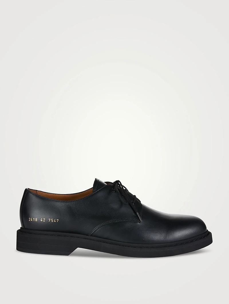 Leather Derby Shoes
