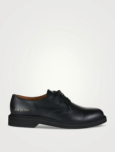 Leather Derby Shoes