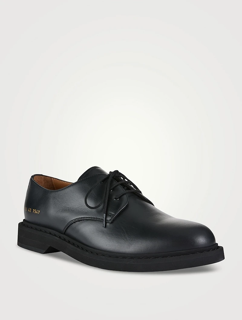 Leather Derby Shoes