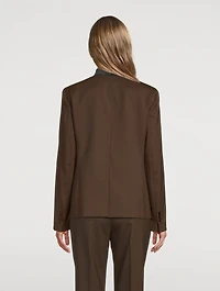 Theory Project Wool Gabardine Blazer